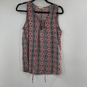 Jella C. Floral top size: small